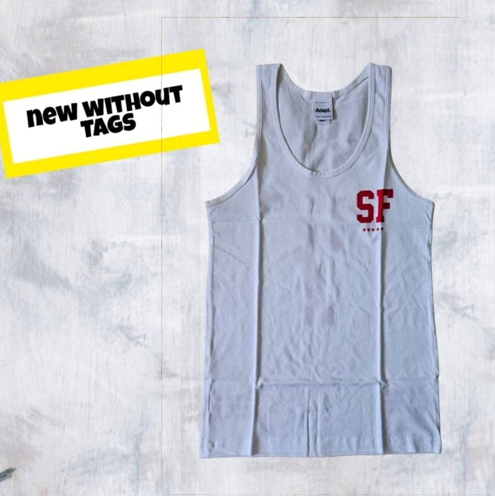 NWOT/ Adapt Gold Blooded # 7 Tank Top SMALL
